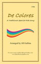 De Colores Two-Part choral sheet music cover